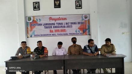 Penyaluran BLT DD Bulan April Tahun Anggaran 2023