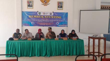 Rembuk Stunting untuk Penyusunan Rencana Kerja Pemerintah Desa Tahun 2026