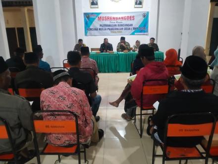 Musrenbangdes dalam rangka Penyusunan RKP Desa Banaran Tahun 2026